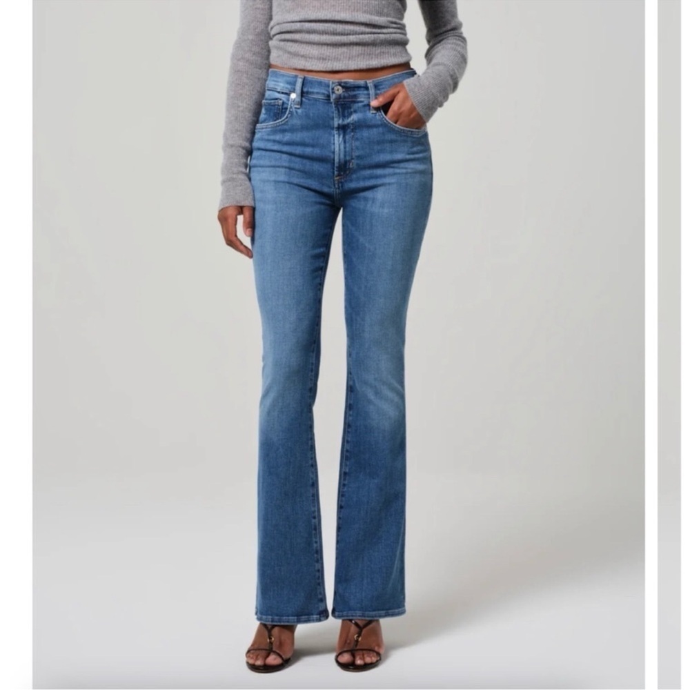 NWT Citizens of Humanity Lilah Flare Jeans Blue 30